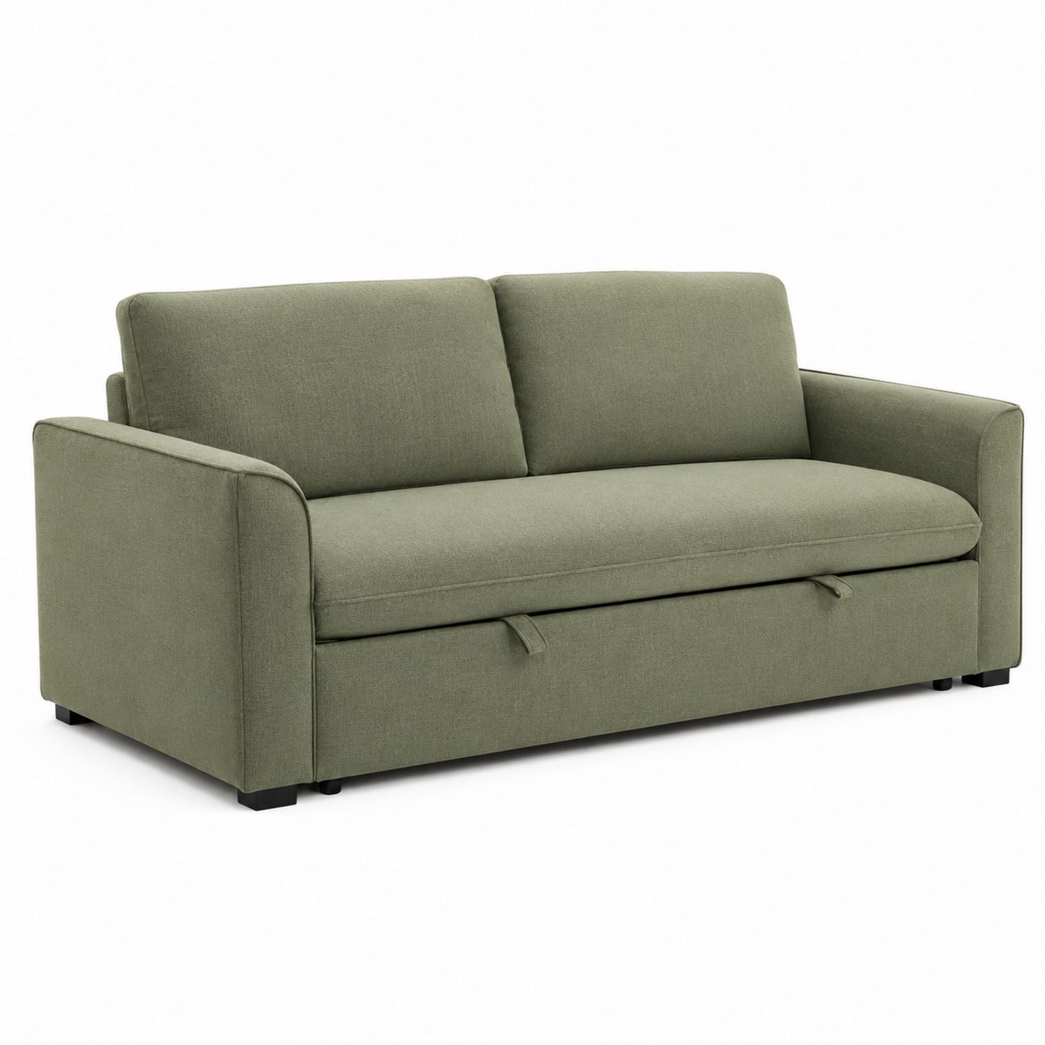 Polyester Fabric Sleeper Sofa with Pull-Out Bed